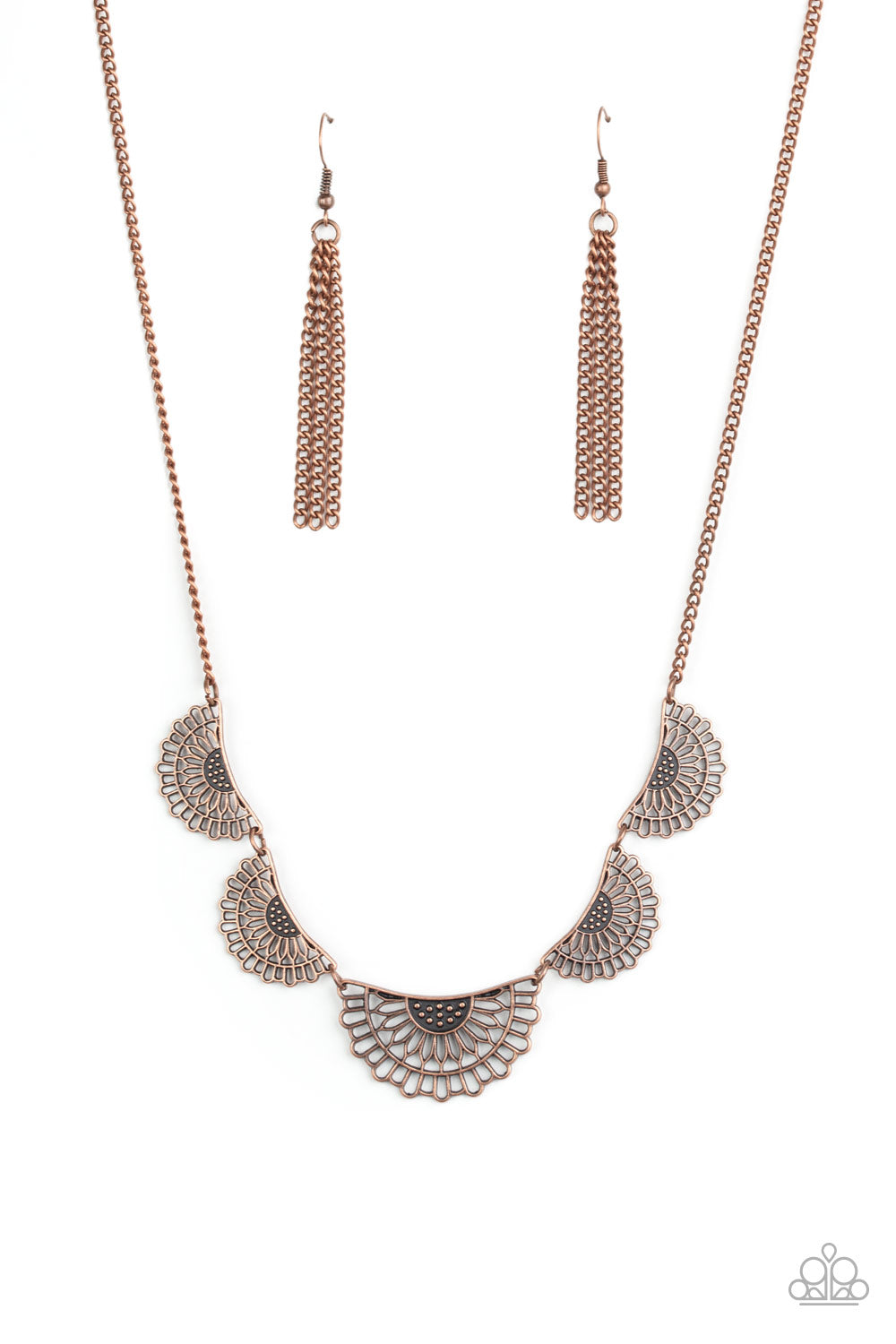 Fanned Out Fashion - Copper